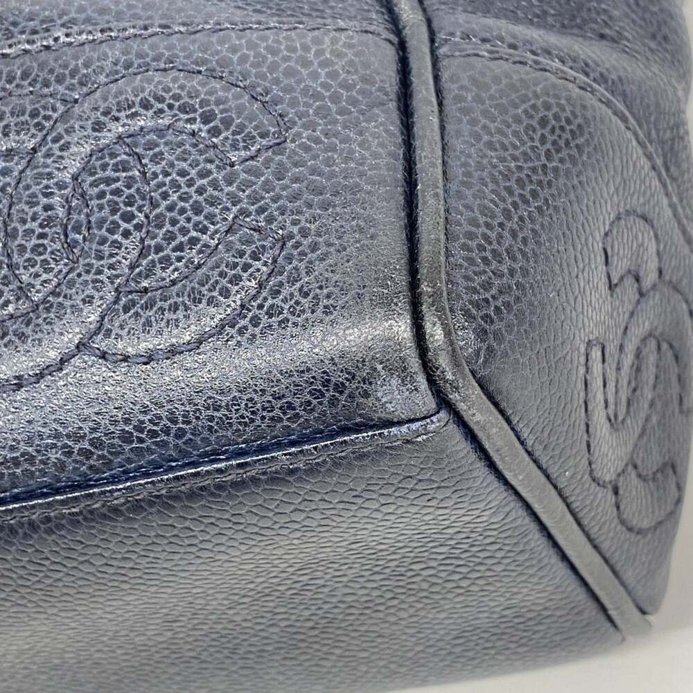 Chanel Vintage Stitched Cc Shoulder Bag #256152C18B - Picture 6 of 9